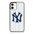 NEW YORK YANKEES JERSEY LOGO iPhone 12 Case