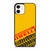 PIRELLI TIRE LOGO YELLOW iPhone 12 Case