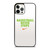 BASKETBALL NEVER STOPS GREEN iPhone 12 Pro Case