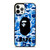 BATHING APE BAPE CAMO BLUE iPhone 12 Pro Case