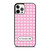 COACH NEW YORK LOGO PATTERN PINK iPhone 12 Pro Case