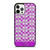 COACH NEW YORK LOGO PATTERN PURPLE EMBLEM iPhone 12 Pro Case