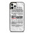 GREY'S ANATOMY QUOTES 2 iPhone 12 Pro Case