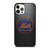 NEW YORK METS WOODEN LOGO iPhone 12 Pro Case