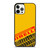 PIRELLI TIRE LOGO YELLOW iPhone 12 Pro Case