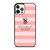 VICTORIA'S SECRET PINK STRIPES 2 iPhone 12 Pro Case