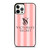 VICTORIA'S SECRET PINK STRIPES iPhone 12 Pro Case