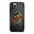 BALTIMORE ORIOLES LOGO BASEBALL TEAM WOODEN ICON iPhone 12 Pro Max Case
