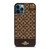 COACH NEW YORK LOGO BRWON EMBLEM iPhone 12 Pro Max Case