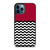 COLORBLOCK DARK RED CHEVRON iPhone 12 Pro Max Case