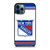 NEW YORK RANGERS ICON HOCKEY TEAM LOGO iPhone 12 Pro Max Case