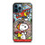 SNOOPY THE PEANUTS GLASS ART iPhone 12 Pro Max Case