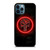 THE PUNISHER SKULL RED GLOW iPhone 12 Pro Max Case