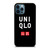 UNIQLO LOGO BLACK 2 iPhone 12 Pro Max Case