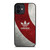 ADIDAS RED GRUNGE TEXTURE LOGO iPhone 12 Mini Case