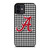 ALABAMA HOUNDSTOOTH CRIMSON TIDE iPhone 12 Mini Case