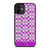 COACH NEW YORK LOGO PATTERN PURPLE EMBLEM iPhone 12 Mini Case