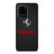 FERRARI LOGO RED CARBON Samsung Galaxy S20 Ultra  Case