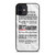 GREY'S ANATOMY QUOTES 2 iPhone 12 Mini Case