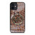 MICHAEL KORS BROWN LEATHER iPhone 12 Mini Case
