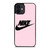 NIKE PINK LOGO iPhone 12 Mini Case