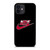 NIKE SWOOSH CHICAGO RED BULL BASKETBALL TEAM LOGO iPhone 12 Mini Case