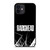 RADIOHEAD ROCK BAND LOGO BLACK iPhone 12 Mini Case
