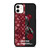 BEAR BRICK KAWS ROBOT RED iPhone 11 Case