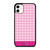 COACH NEW YORK PINK LOGO iPhone 11 Case