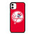 NEW YORK YANKEES BASEBALL CLUB LOGO RED iPhone 11 Case