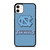 NORTH CAROLINA TAR HEELS LOGO BASKETBALL UNIVERSITY TEAM iPhone 11 Case