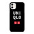 UNIQLO LOGO BLACK 2 iPhone 11 Case