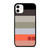 UNIQLO LOGO COLORFUL STRIPES iPhone 11 Case