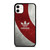 ADIDAS RED GRUNGE TEXTURE LOGO iPhone 11 Case