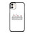 BROMPTON FOLDED BIKE LOGO 2 iPhone 11 Case