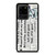 LILO AND STITCH QUOTES Disney Samsung Galaxy S20 Ultra  Case
