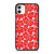 MARIMEKKO FLOWER RED iPhone 11 Case