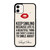 MARYLIN MONROE QUOTES iPhone 11 Case