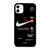 NIKE AIR JORDAN OFF WHITE BLACK KOKOTREY iPhone 11 Case