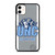 NORTH CAROLINA TAR HEELS LOGO BASKETBALL UNIVERSITY MASCOT iPhone 11 Case
