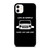 SLEEP EAT AND JEEP iPhone 11 Case