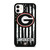 UNIVERSITY GEORGIA BULLDOGS FLAG iPhone 11 Case