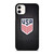 USA SOCCER LOGO CARBON iPhone 11 Case