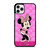 COACH NEW YORK PINK LOGO MINNIE MOUSE DISNEY iPhone 11 Pro Case