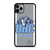 NORTH CAROLINA TAR HEELS LOGO BASKETBALL UNIVERSITY MASCOT iPhone 11 Pro Case