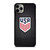 USA SOCCER LOGO CARBON iPhone 11 Pro Case