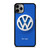 VOLKSWAGEN VW DAS LOGO BLUE iPhone 11 Pro Case