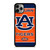 AUBURN TIGERS LOGO UNIVERSITY FOOTBALL EMBLEM iPhone 11 Pro Max Case