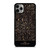 COACH NEW YORK LOGO BATIK BLACK PATTERN iPhone 11 Pro Max Case