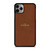 COACH NEW YORK LOGO BROWN iPhone 11 Pro Max Case